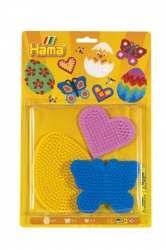 Hama podložky 3ks-motýlek,srdce,vaj� čko Midi 
