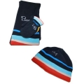 Set BABY (6m-5let) modrý - proužky 