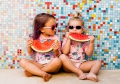 Baby Banz - dětské polarizační sluneční brýle KIDZ Cherry Floral 2-5 let 