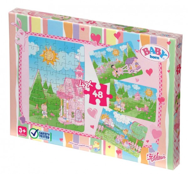 Baby Born puzzle 4 motivy