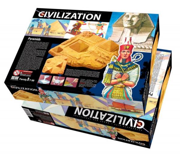 Sádrový odlitek Civilizace Pyramidy