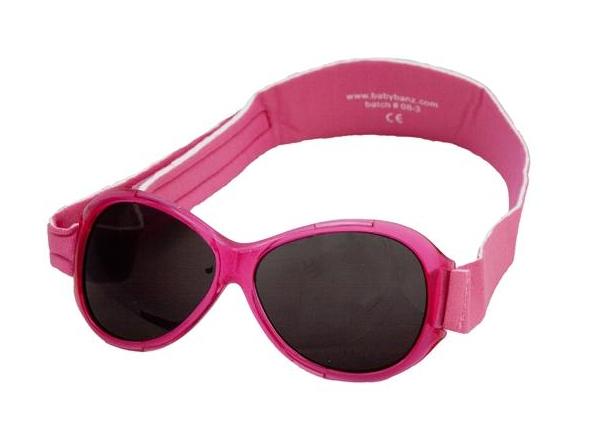Baby Banz - dětské sluneční brýle KIDZ retro růžové 2-5 let