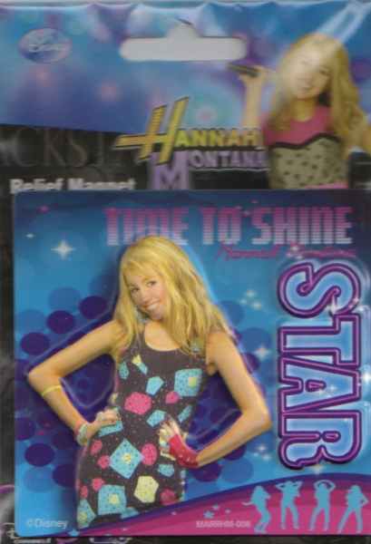 3D magnet Hannah Montana