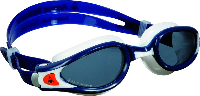 Aqua Sphere plavecké brýle Kaiman EXO tmavý zorník tmavě modrá/bílá