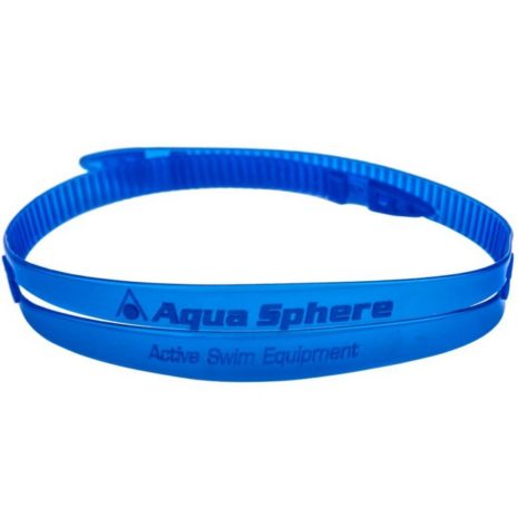 Aqua Sphere silikonový pásek k brýlím 13mm Barva: Modrá