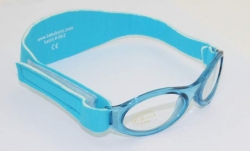 Baby Banz - dětské brýle KIDZ světle modré s průhlednými skly 2-5 let 