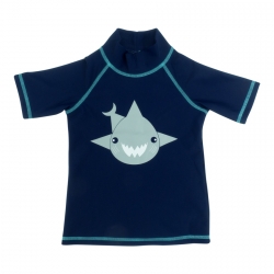 Baby Banz Tričko s UV krátký rukáv Shark dark vel.6 