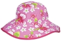 Baby Banz - klobouček s UV KIDZ hawaii růžový oboustranný 