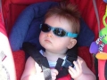 Baby Banz - dětské sluneční brýle BABY světle modré 0-2 roky 