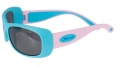 Baby Banz - dětské sluneční polarizační brýle JBanz FLEXERZ aqua/růžové 