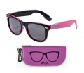 Baby Banz - dětské sluneční brýle JBANZ DUAL black/pink 