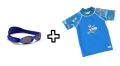Baby Banz - dětské sluneční brýle BABY + tričko s kr.rukávem s UV filtrem vel.000 