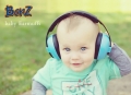 Baby Banz - Dětská ochranná sluchátka tyrkysová Baby 3m+ 