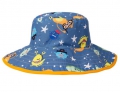 Baby Banz - klobouček s UV KIDZ Little Monsters oboustranný 